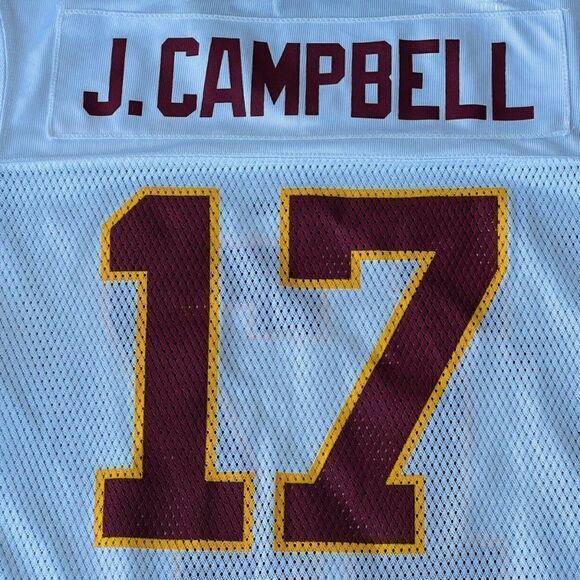 Reebok Vintage NFL Washington Redskins Jason Campbell #17 Jersey Women's L - Picture 5 of 6